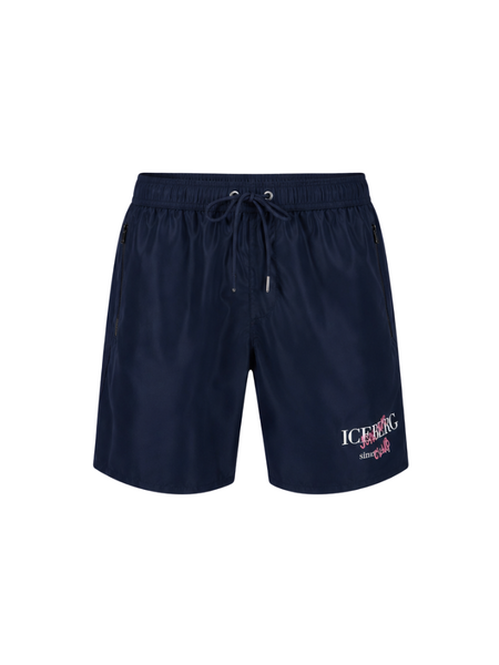 Iceberg MEDIUM BOARDSHORT - Navy Iceberg Iceberg MEDIUM BOARDSHORT - Navy