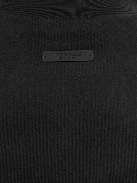 Fear of God Fear of God Essentials Jersey Crewneck T-Shirt - Black