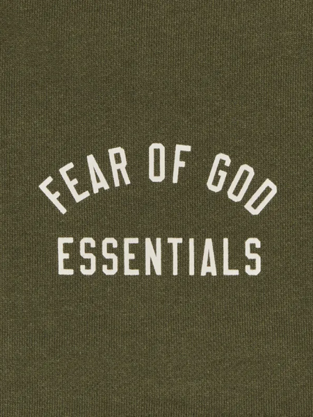 Fear of God Fear of God Essentials Fleece Soccer Shorts - Military