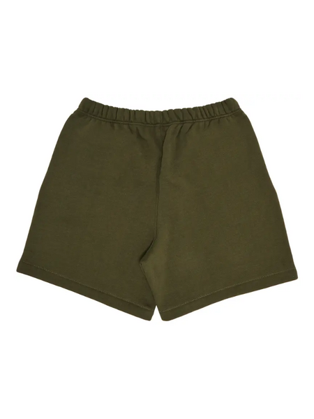 Fear of God Fear of God Essentials Fleece Soccer Shorts - Military