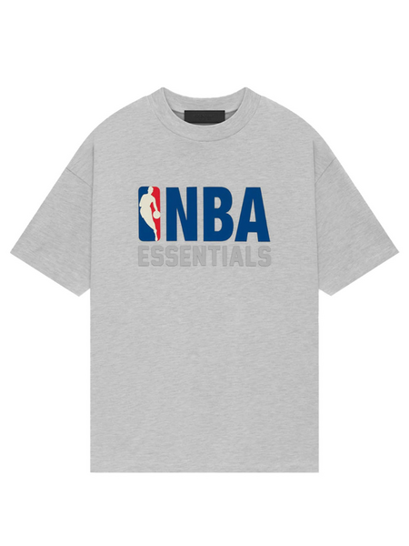 Fear of God Fear of God Essentials NBA T-Shirt - Light Heather Fear of God Essentials NBA T-Shirt - Light Heather