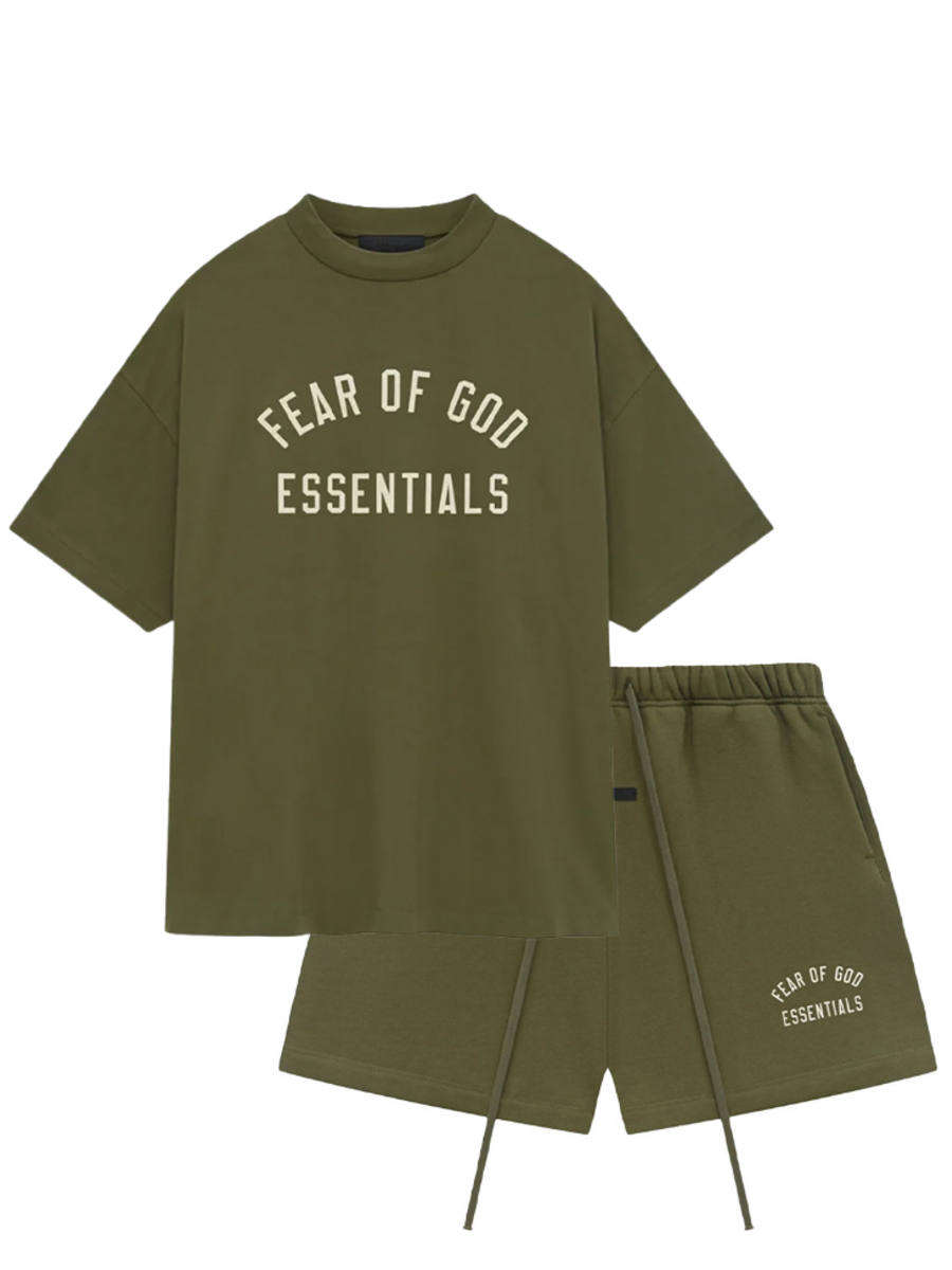 Fear of God Essentials Soccer Combi-Set - Military Fear of God Fear of God Essentials Soccer Combi-Set - Military