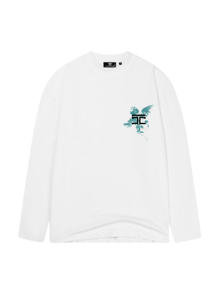 JorCustom JorCustom AboveAllLimits Longsleeve T-Shirt - White