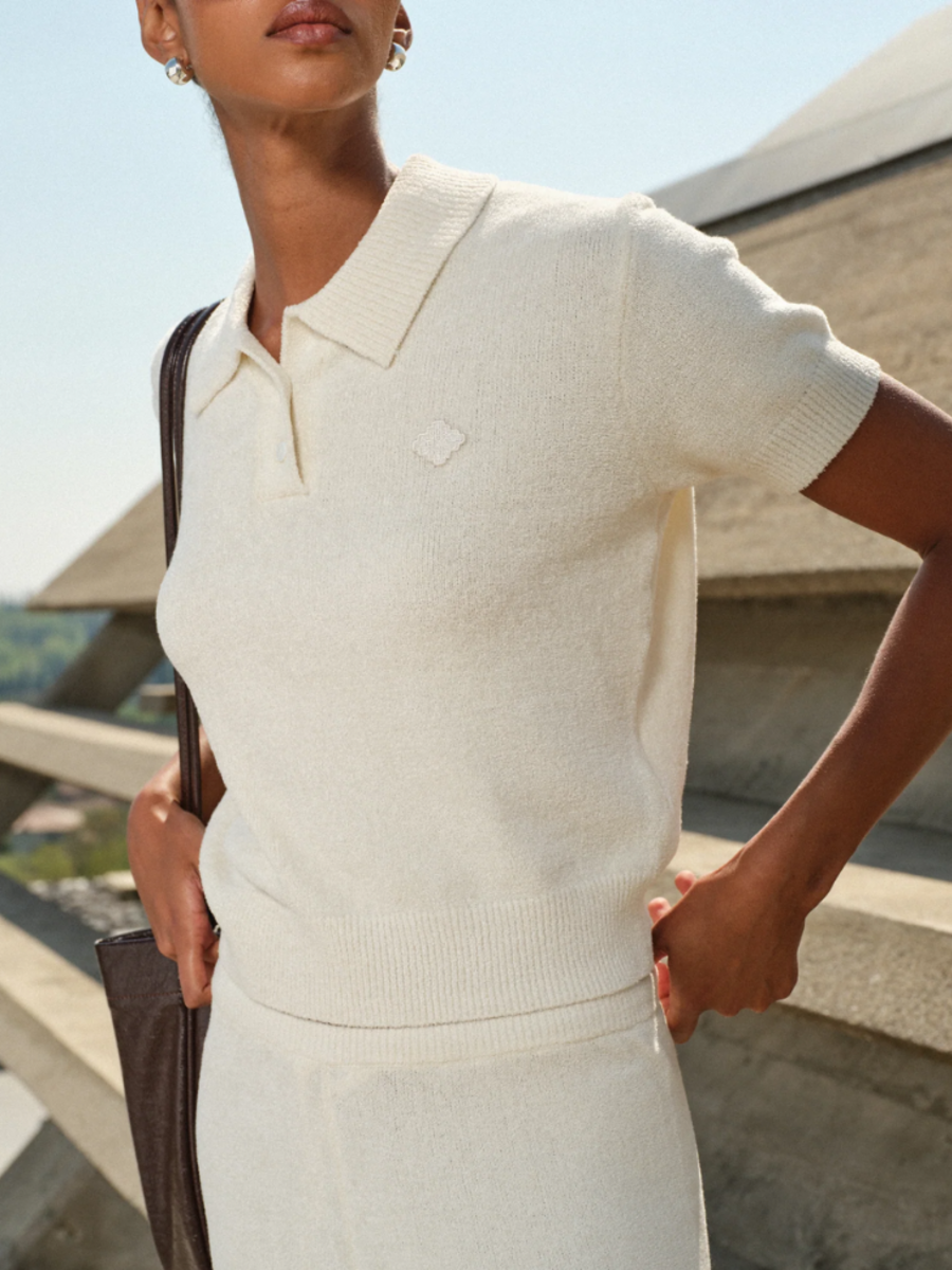 The Couture Club Towelling Combi-set - White The Couture Club The Couture Club Towelling Combi-set - White