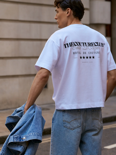 The Couture Club The Couture Club Hotel De Couture T-Shirt - White/Black