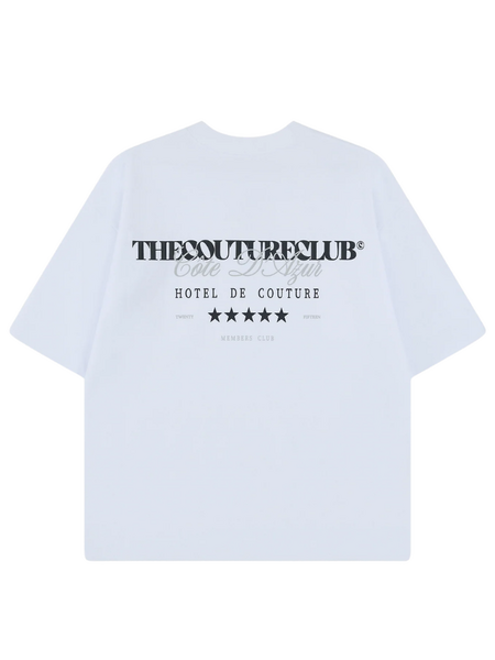 The Couture Club The Couture Club Hotel De Couture T-Shirt - White/Black