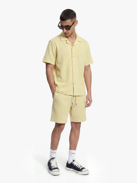 Croyez Croyez Initial Waffle Combi-Set - Butter Yellow Croyez Initial Waffle Combi-Set - Butter Yellow