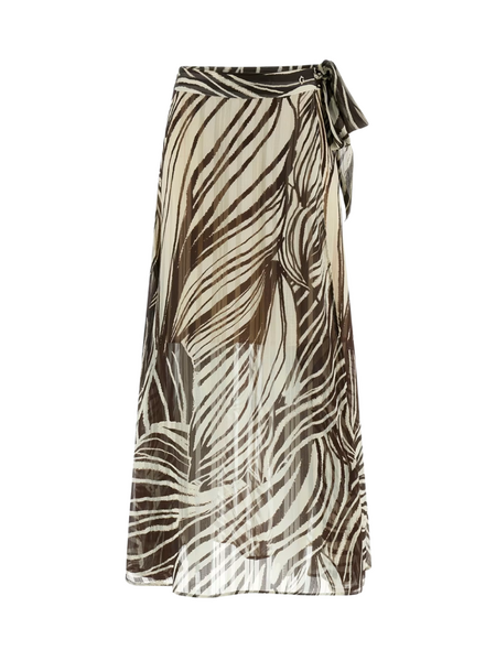 Guess New Romana Skirt - Wild Escape Print Guess Guess New Romana Skirt - Wild Escape Print