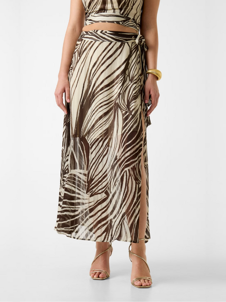 Guess New Romana Skirt - Wild Escape Print Guess Guess New Romana Skirt - Wild Escape Print