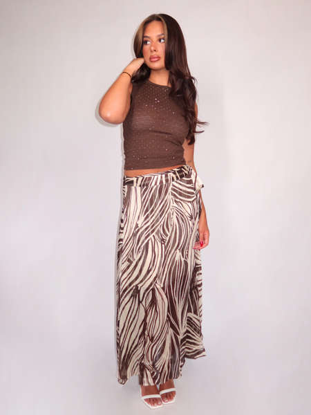 Guess New Romana Skirt - Wild Escape Print Guess Guess New Romana Skirt - Wild Escape Print