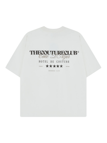 The Couture Club The Couture Club Hotel De Couture T-Shirt - Off White The Couture Club Hotel De Couture T-Shirt - Off White