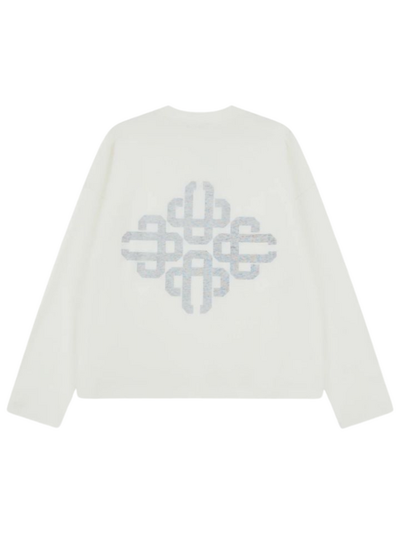 The Couture Club The Couture Club Slub Long Sleeve T-Shirt - Off White The Couture Club Slub Long Sleeve T-Shirt - Off White