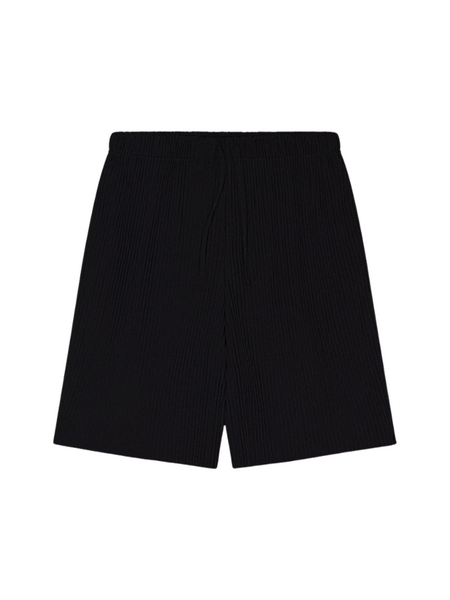 The Couture Club Plisse Shorts - Black