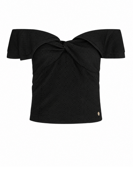 Guess Guess Off Shoulder Teodoli - Jet Black