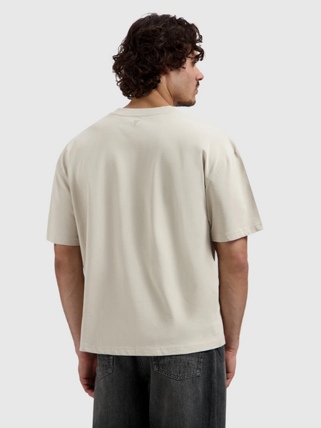 Pure Path Emblem Badge T-shirt - Sand Pure Path Pure Path Emblem Badge T-shirt - Sand