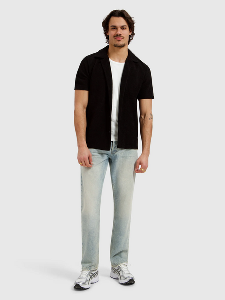 Pure Path Honeycomb Shortsleeved Shirt - Black Pure Path Pure Path Honeycomb Shortsleeved Shirt - Black