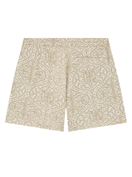 Pure Path Jacquard Pattern Shorts - Sand Pure Path Pure Path Jacquard Pattern Shorts - Sand