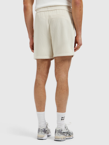 Pure Path Honeycomb Shorts - Ecru Pure Path Pure Path Honeycomb Shorts - Ecru