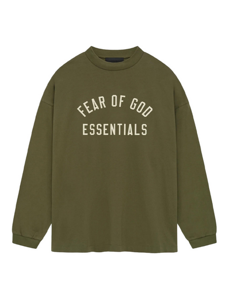 Fear of God Jersey Longsleeve - Militare