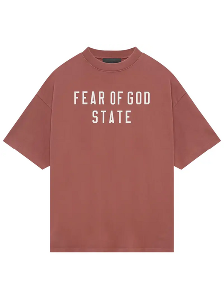 Fear of God Crewneck T-shirt - Crimson