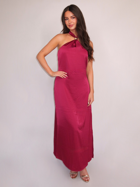 Nikkie Nikkie Ribe Maxi Dress - Grape Nikkie Ribe Maxi Dress - Grape