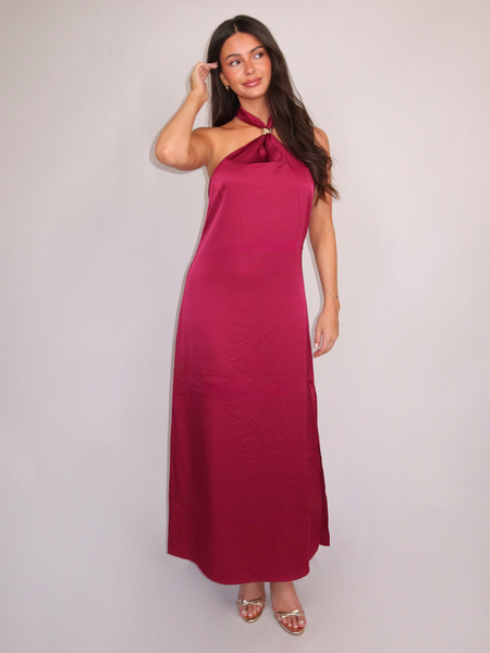 Nikkie Ribe Maxi Dress - Grape Nikkie Nikkie Ribe Maxi Dress - Grape