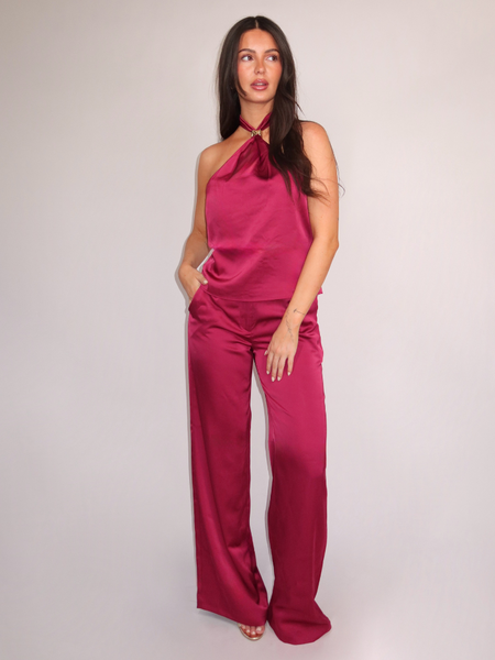 Nikkie Nikkie Ribe Pants - Grape Nikkie Ribe Pants - Grape