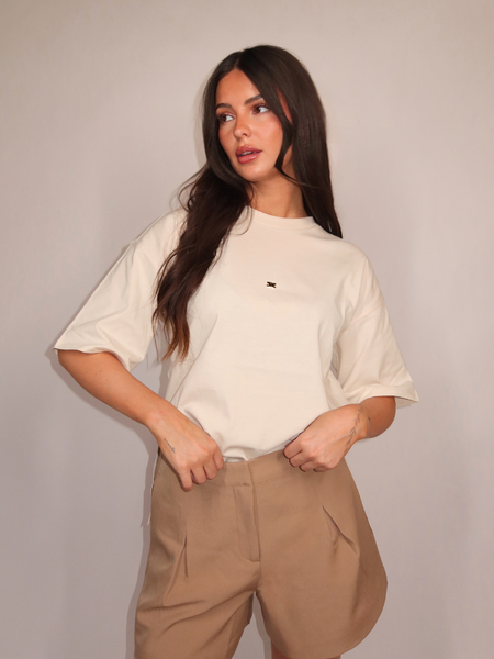 Nikkie Nikkie Ramsgate T-Shirt - Cream Nikkie Ramsgate T-Shirt - Cream