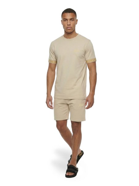 Malelions Malelions Venetian T-Shirt - Light Taupe Malelions Venetian T-Shirt - Light Taupe