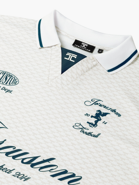 JorCustom Football Jersey - Off White JorCustom JorCustom Football Jersey - Off White