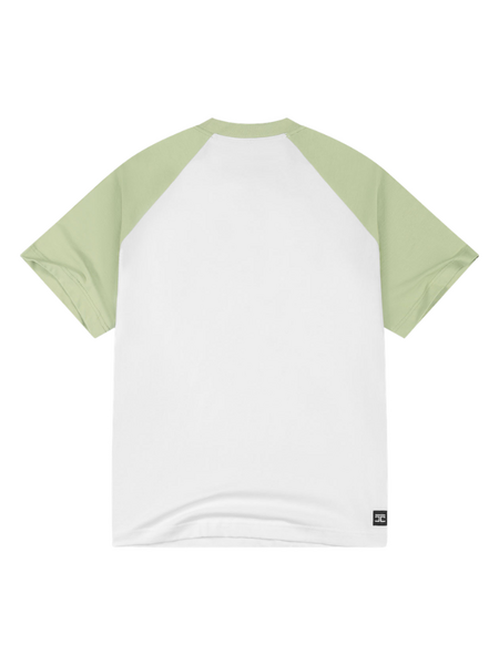 JorCustom JorCustom Raglan T-Shirt - White SageGreen