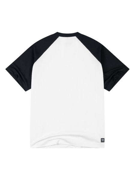 JorCustom Raglan T-Shirt - White/Black JorCustom JorCustom Raglan T-Shirt - White/Black