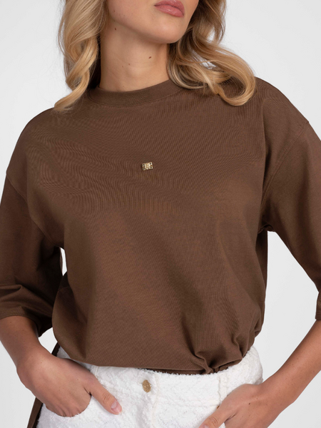 Nikkie Ramsgate T-shirt - Cacao Nikkie Nikkie Ramsgate T-shirt - Cacao