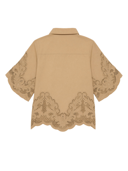 Nikkie Nikkie Rabano Blouse - Tanin