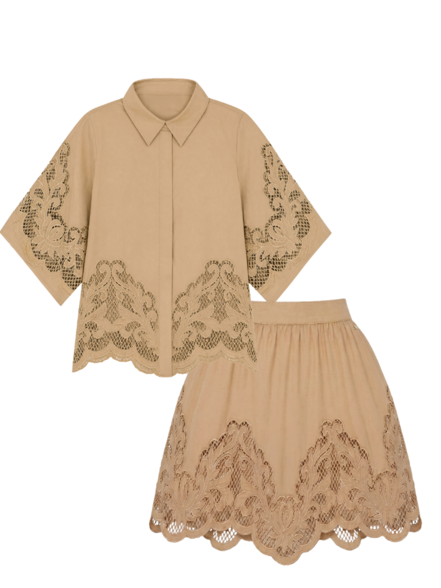 Nikkie Rabano Combi-Set - Tanin Nikkie Nikkie Rabano Combi-Set - Tanin