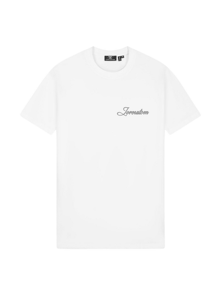 JorCustom Women Stitched Slim Fit T-Shirt - White JorCustom JorCustom Women Stitched Slim Fit T-Shirt - White
