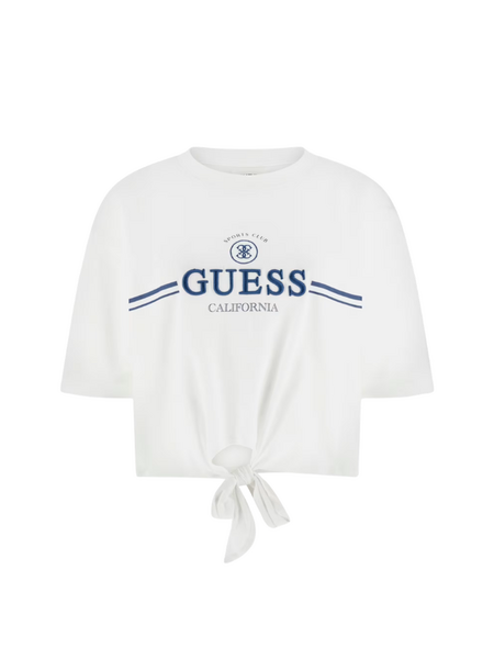 Guess Guess CN SS Bow T-Shirt - Pure White