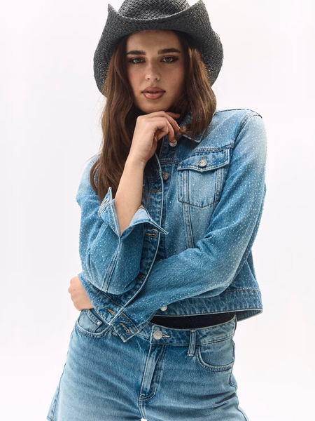 Guess Guess Relaxed Midi Short - Denim
