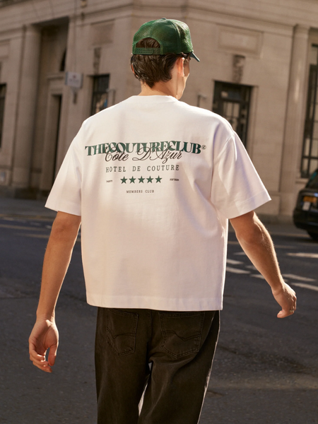 The Couture Club Hotel De Couture T-Shirt - white/green