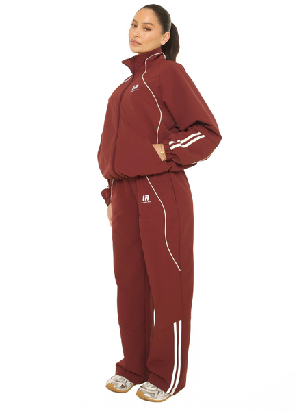 La Sisters La Sisters LA Official Track Pants - Burgundy
