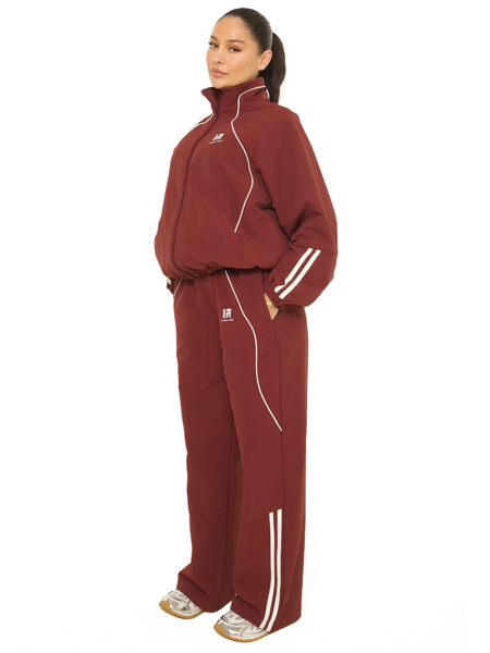 La Sisters La Sisters LA Official Track Pants - Burgundy