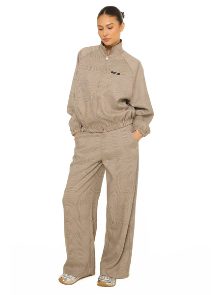 La Sisters La Sisters Prince De Galles Pantalon - Beige