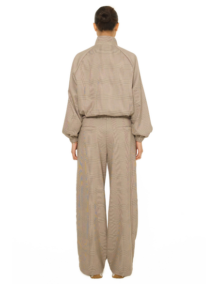 La Sisters La Sisters Prince De Galles Pantalon - Beige