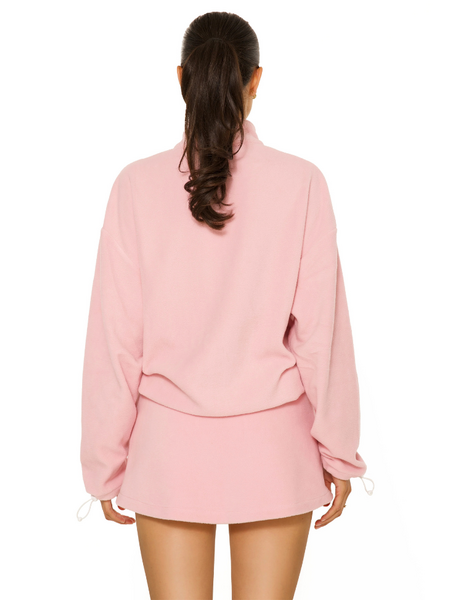 La Sisters La Sisters Fleece Mini Skirt - roze