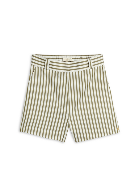 Josh V Bodil Short - Dark Pistachio Stripe Josh V Josh V Bodil Short - Dark Pistachio Stripe