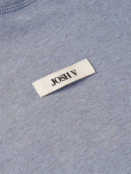 Josh V Sue T-Shirt - Powder Blue Melange Josh V Josh V Sue T-Shirt - Powder Blue Melange
