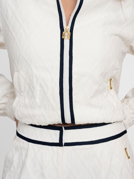 Fifth House Olive Jacket - White/Gold Fifth House Fifth House Olive Jacket - White/Gold