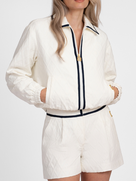 Fifth House Olive Jacket - White/Gold Fifth House Fifth House Olive Jacket - White/Gold