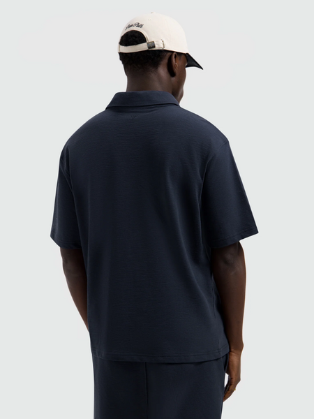 Pure Path Pure Path Structured Polo - Dark Navy