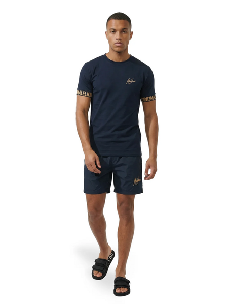 Malelions Venetian T-Shirt - Navy